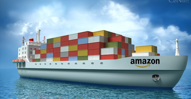 AMAZON ENTER ON SHIPPING MARKET